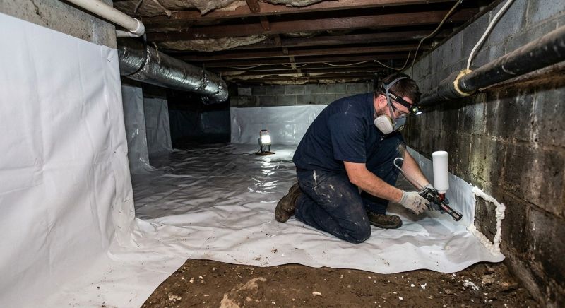Crawlspace Waterproofing in Grand Rapids, MI
