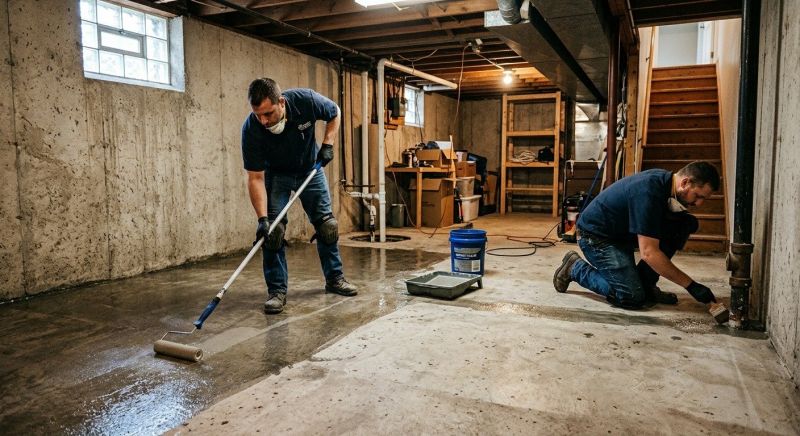 Basement Concrete Sealing in Grand Rapids, MI