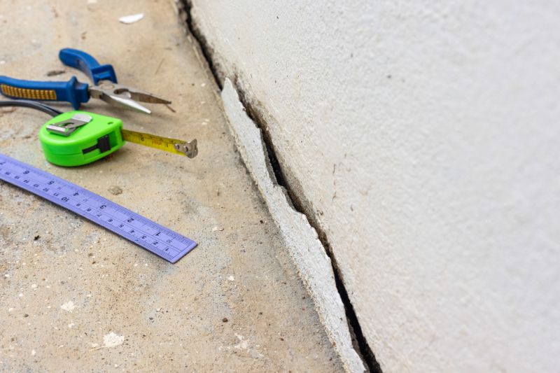 Basement Wall Crack Repair