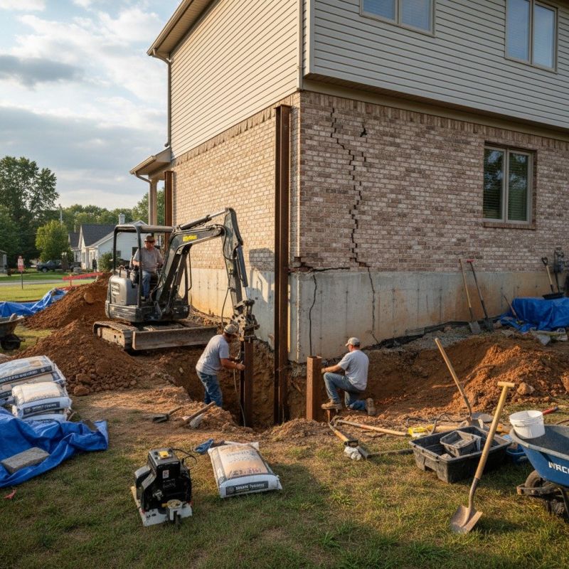 Crawlspace Structural Repair in Greenville, SC