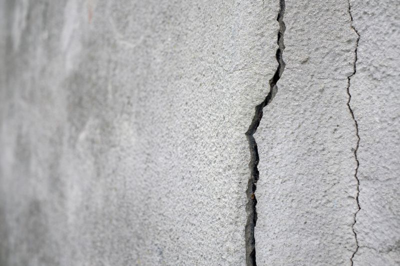 Basement Wall Crack Repair detail