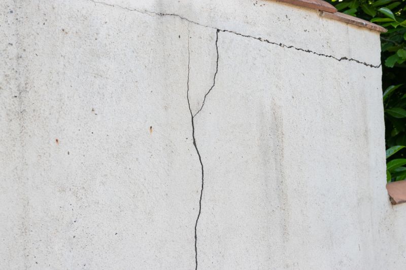 Basement Wall Crack Repair detail