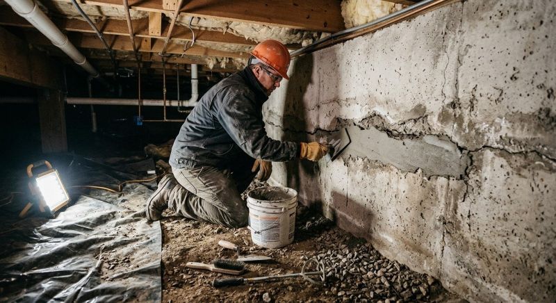 Leaking Foundation Repair in Greenville, SC