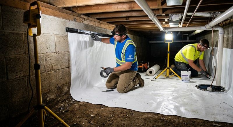 Vapor Barrier Installation in Fredericksburg, VA