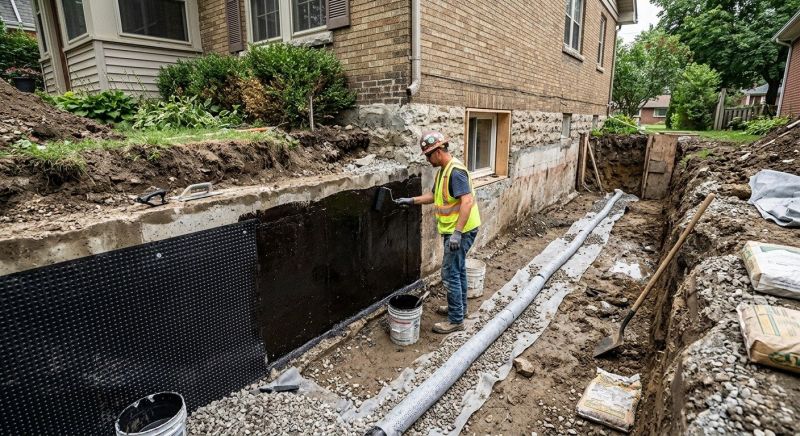 Wall Waterproofing in Grand Rapids, MI