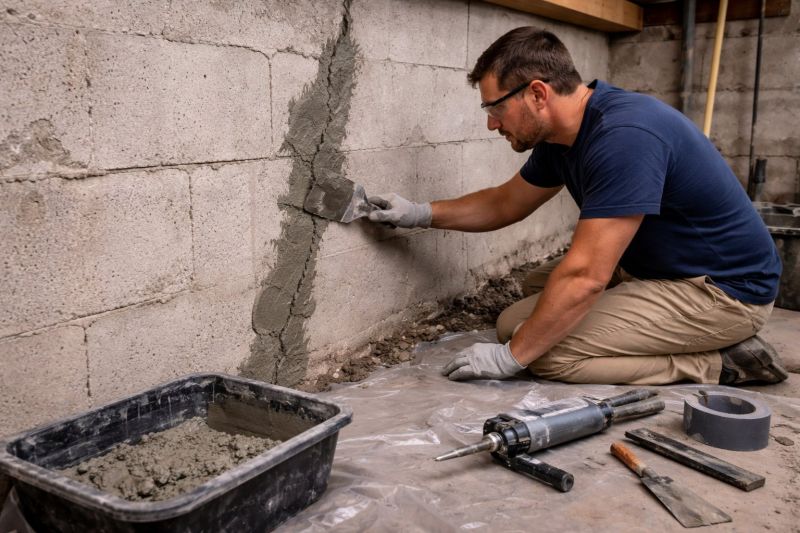 Get Foundation Crack Repair